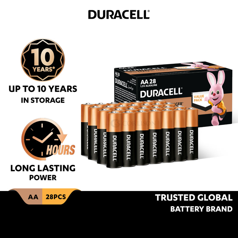 Duracell Alkaline AA 28s