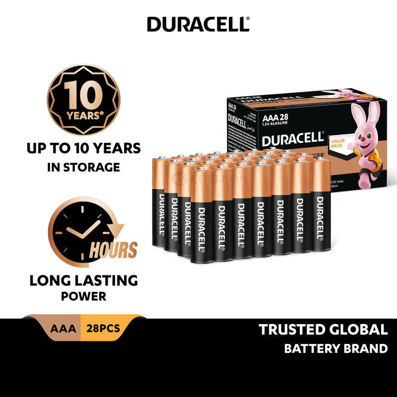 Duracell Alkaline AAA 28s