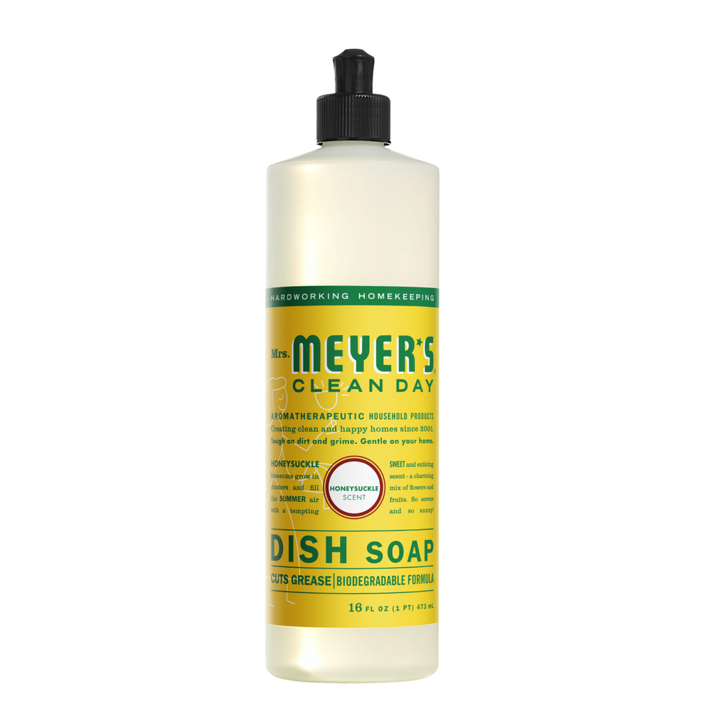 Mrs Meyer's Liquid Dish Soap Honeysuckle 473ml