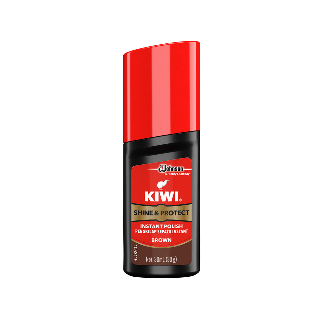 KIWI Wax Rich Shine & Protect Liquid Brown 30ml