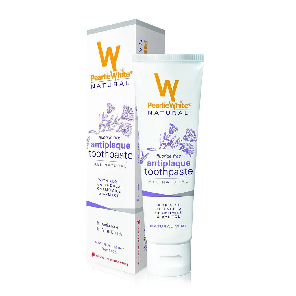 Pearlie White All Natural Antiplaque Toothpaste 110gm *Expiry Jan 2024*